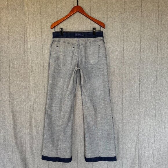 Levi's Y2K Demi Curve Classic Mid Rise Wide Leg Dark Wash Size 10 / 30 - Picture 10 of 15